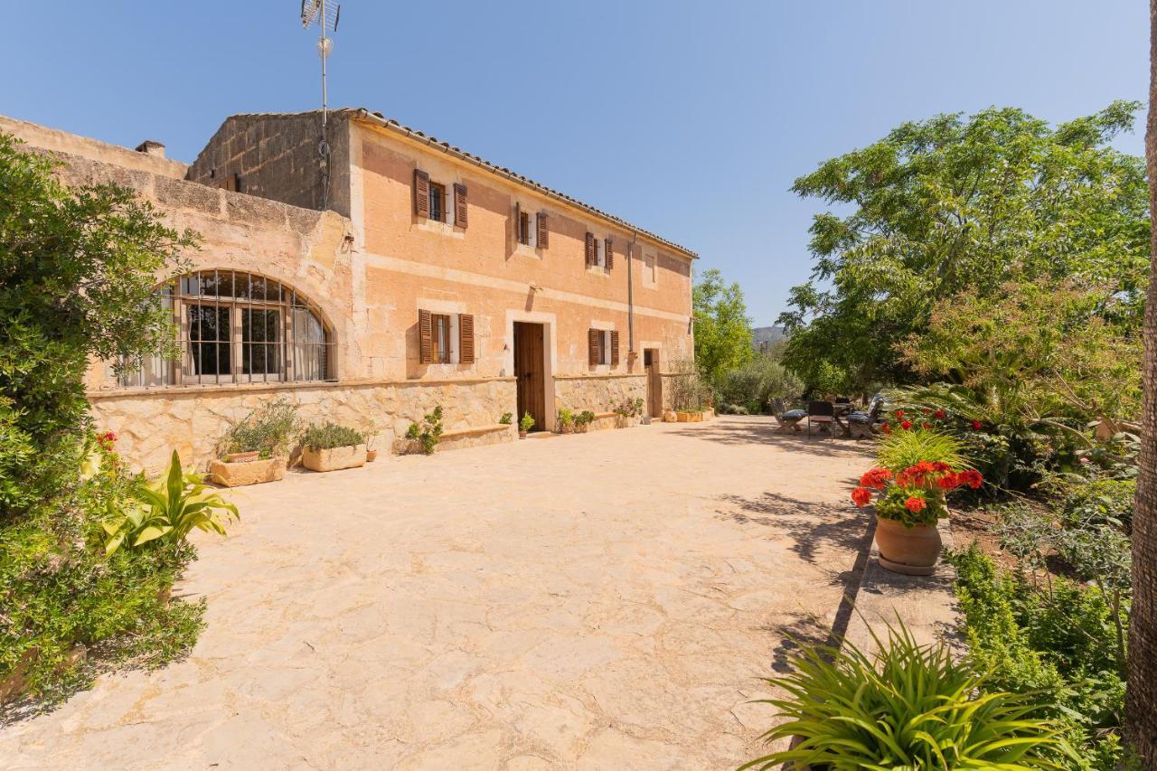 Murtera- Traditional Country Manor House For 9 People 5 Bedrooms And 4 Bathrooms Near Sant Llorenc ماناكور المظهر الخارجي الصورة