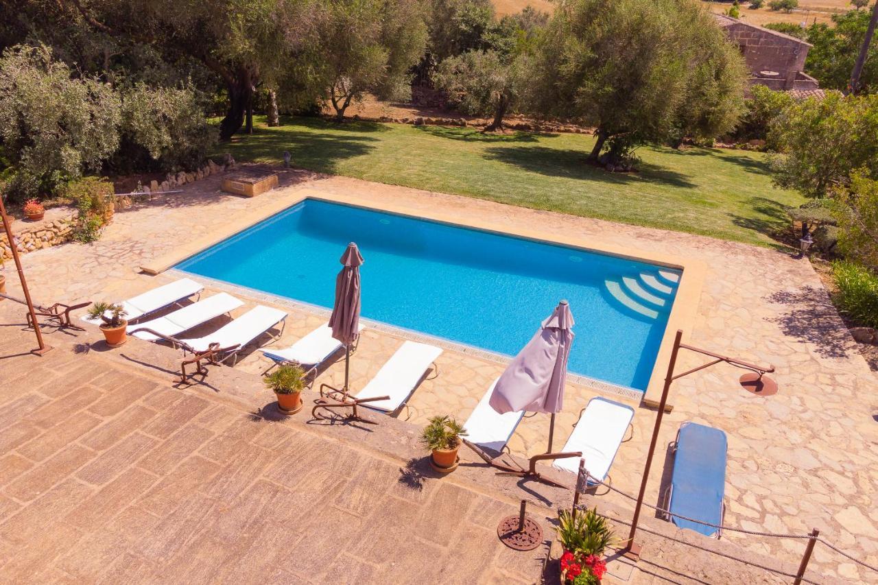Murtera- Traditional Country Manor House For 9 People 5 Bedrooms And 4 Bathrooms Near Sant Llorenc ماناكور المظهر الخارجي الصورة
