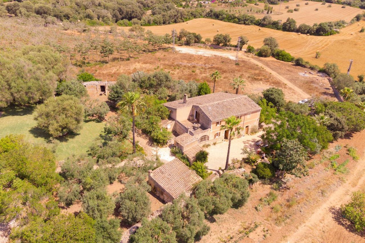 Murtera- Traditional Country Manor House For 9 People 5 Bedrooms And 4 Bathrooms Near Sant Llorenc ماناكور المظهر الخارجي الصورة